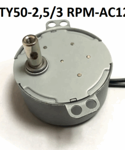 Motor Sincrono, TY50-2.5/3RPM-AC12V