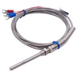 Termocupla Tipo Pt100 de Vástago 50 mm, Rosca Métrica M8x1.25
