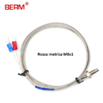Termocupla Tipo K de Tornillo, Rosca Metrica M6x1, K_M-M6