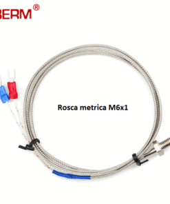Termocupla Tipo K de Tornillo, Rosca Metrica M6x1, K_M-M6