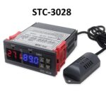 Controlador de Temperatura y Humedad, STC-3028