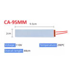 Calefactor PTC de Ceramica 95mm, CA95MM