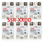 Rele de Estado Solido Monofasico de 1.5-25 A, Entrada 3-32VDC y Salida 5-200VDC, SSR-XXDD