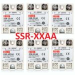 Rele de Estado Solido Monofasico de 1.5-25 A, Entrada 80-250VAC y Salida 24-380VAC, SSR-XXAA