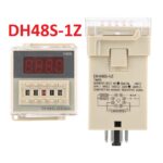 Rele Temporizador con Entrada 220VAC, Rango de Tiempo 0.01-99.99 (s/min/horas), DH48S-1Z-O111ROM