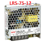 Fuente de Alimentacion Conmutada con Entrada AC220V, Salida 12VDC, 6A, LRS-75-12