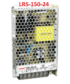 Fuente de Alimentacion Conmutada con Entrada AC220V, Salida 24VDC, 6.5A, LRS-150-24