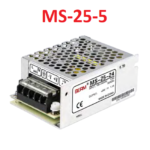 Fuente de Alimentacion Conmutada con Entrada AC220V, Salida 5VDC, 5A, MS-25-5
