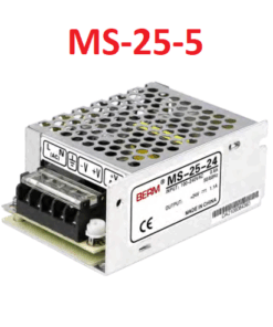 Fuente de Alimentacion Conmutada con Entrada AC220V, Salida 5VDC, 5A, MS-25-5