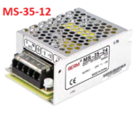 Fuente de Alimentacion Conmutada con Entrada AC220V, Salida 12VDC, 3A, MS-35-12