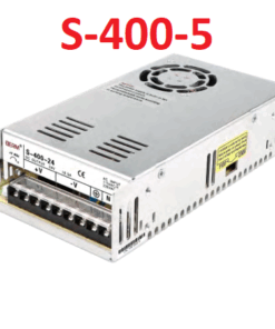 Fuente de Alimentacion Conmutada con Entrada AC220V, Salida 5VDC, 60A, S-400-5