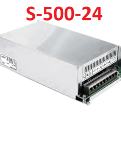 Fuente de Alimentacion Conmutada con Entrada AC220V, Salida 24VDC, 20A, S-500-24