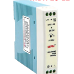 Fuente de Alimentacion Conmutada Tipo Riel con Entrada AC220V, Salida 12VDC, 1.67A, MDR-20-12