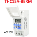 Temporizador Programable Semanal AC220V, THC15A-BERM