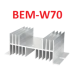 Radiador de Aluminio para Reles de Estado Solido de Fase Unica, BEM-W70