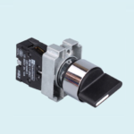 Interruptor Tipo Selector HB2-BDXX, de Perilla Corta, 2-3 Posiciones Fijas