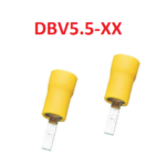 Terminales Aislados Tipo Punta Plana, DBV5.5-XX