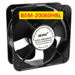 Ventilador Industrial BEM-20060HBL, Voltaje 220VAC/240VAC, Corriente 0.45A, Tamaño 200*200*60 mm