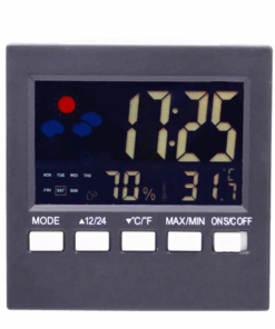 Despertador Reloj con Estacion Meteorologica, HYT002