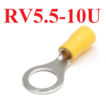Terminal Ojal Preaislado Amarillo 4~6mm², RV5.5-10U