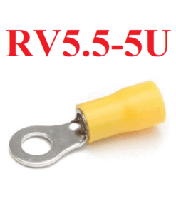 Terminal Ojal Preaislado Amarillo 4~6mm², RV5.5-5U