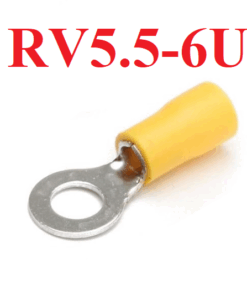 Terminal Ojal Preaislado Amarillo 4~6mm², RV5.5-6U