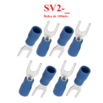 Terminal Preaislado de 100uds. Azul 1.5~2.5mm², SV2-_S  TOSUN
