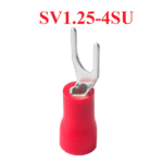 Terminal Preaislado Rojo 0.5~1.5mm², SV1.25-4SU TOSUN