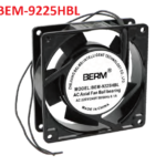 Ventilador Industrial BEM-9225HBL, Voltaje 220-240VAC/0.1A, Tamaño 92*92*25 mm