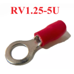 Terminal Ojal Preaislado Rojo 0.5~1.5mm², RV1.25-5U