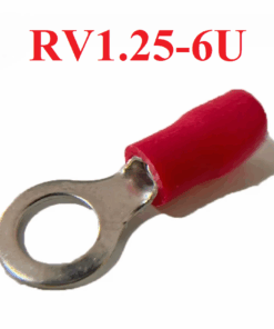 Terminal Ojal Preaislado Rojo 0.5~1.5mm², RV1.25-6U