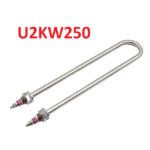Resistencia Electrica Tubular para Liquidos con Consumo de 2KW a 220VAC, U2KW250