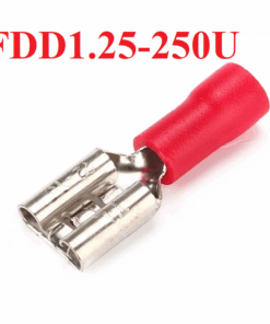 Terminal Hembra Preaislado Rojo 0.5~1.5mm², FDD1.25-250U
