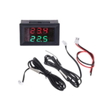Termómetro Digital de doble pantalla de tres dígitos, sonda Dual impermeable NTC, DC 4-28V, X13211