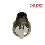 Interruptor Tipo Selector de Perilla 16mm, 2NA~2NC de 3 Posiciones, BEM-16-22X31