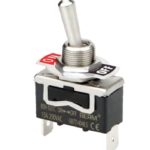 Interruptor de Palanca Metalico con Tiro Unico de un Solo Polo, BEM-1021C