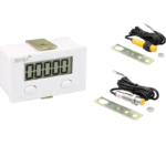 Contador de Pantalla Digital Electronico de 5 Dígitos y Sensor Magnetico Industrial de Proximidad