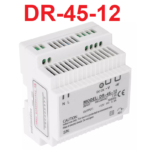 Fuente de Alimentacion Conmutada Tipo Riel con Entrada AC220V, Salida 12VDC, 3.5A, DR-45-12