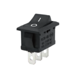 Interruptor de tipo Barco o Basculante AC220V, KCD1-BLACK