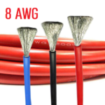 Cable Electrico Siliconado de 8AWG, UL3512-8AWG