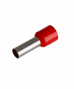 Terminal Punta Tubular Pin Preaislado Rojo de 1MM2, E1010U