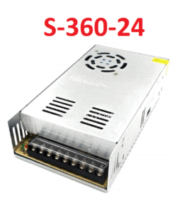 Fuente de Alimentacion Conmutada, Entrada 220VAC, Salida 24VDC 15A, S-360-24