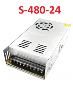 Fuente de Alimentacion Conmutada, Entrada 220VAC, Salida 24VDC 20A, S-480-24