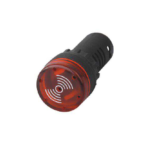Zumbador Para Tableros Rojo 22MM, AC220V, AD22-22MR
