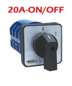 Llave Interruptor ON-OFF, 20A 690VAC, CA10-20A-2