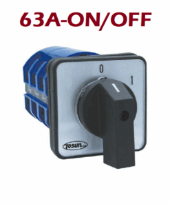 Llave Interruptor ON-OFF, 63A 690VAC, CA10-63A-2