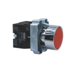 Pulsador de Mando Rojo de 22MM, PB2-BA42