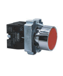 Pulsador de Mando Rojo de 22MM, PB2-BA42
