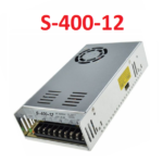 Fuente de Alimentacion Conmutada, Entrada 220VAC, Salida 12VDC 33.3A, S-400-12