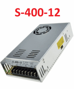 Fuente de Alimentacion Conmutada, Entrada 220VAC, Salida 12VDC 33.3A, S-400-12